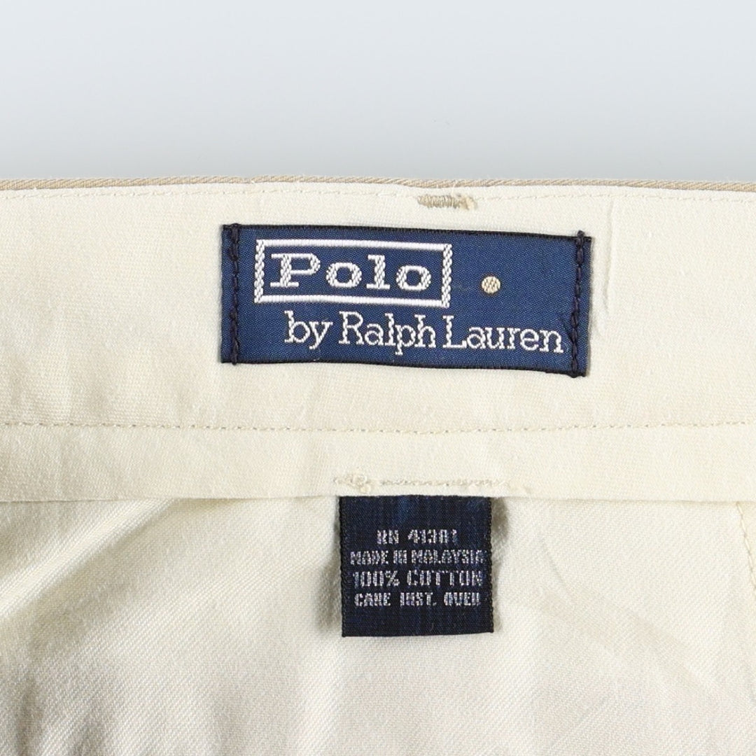Ralph Lauren POLO by Ralph Lauren Chino Pants Men's W36 cotton Beige type Vintage Second Hand