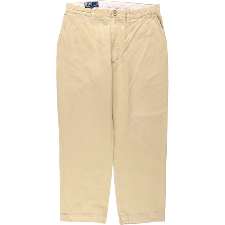 Ralph Lauren POLO by Ralph Lauren PROSPECT PANT Chino pants for men, equivalent to w35 cotton Beige type Vintage Second Hand