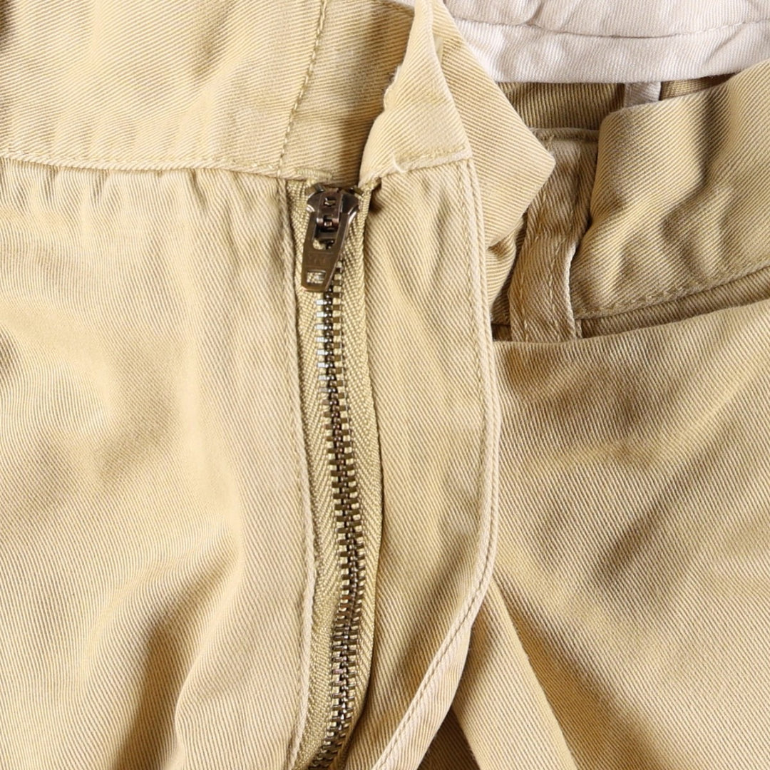 Ralph Lauren POLO by Ralph Lauren PROSPECT PANT Chino pants for men, equivalent to w35 cotton Beige type Vintage Second Hand