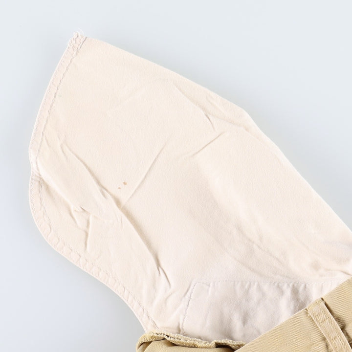 Ralph Lauren POLO by Ralph Lauren PROSPECT PANT Chino pants for men, equivalent to w35 cotton Beige type Vintage Second Hand