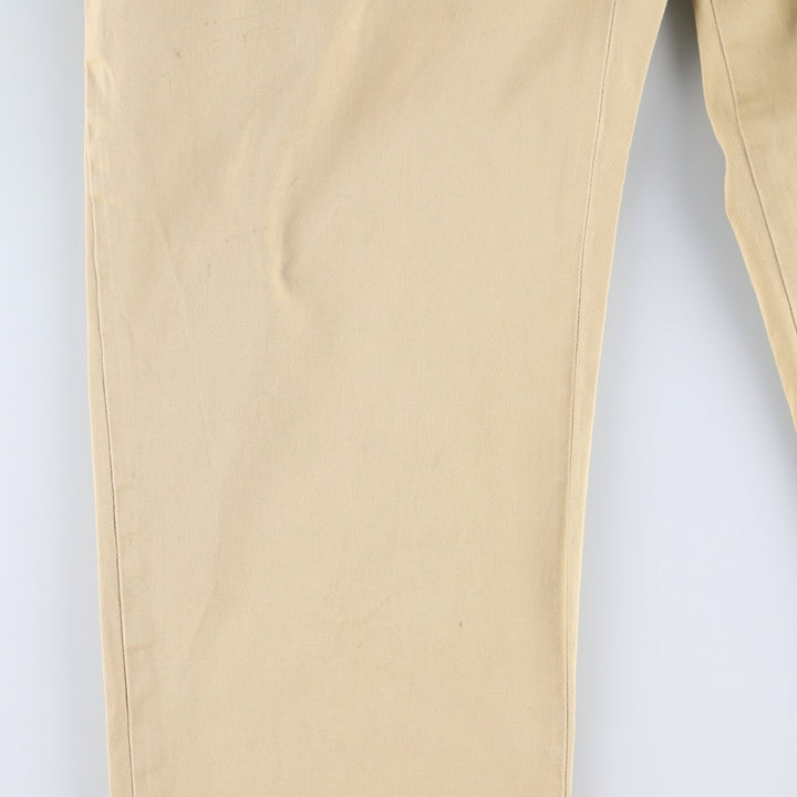 Ralph Lauren POLO by Ralph Lauren PROSPECT PANT Chino pants for men, equivalent to w35 cotton Beige type Vintage Second Hand