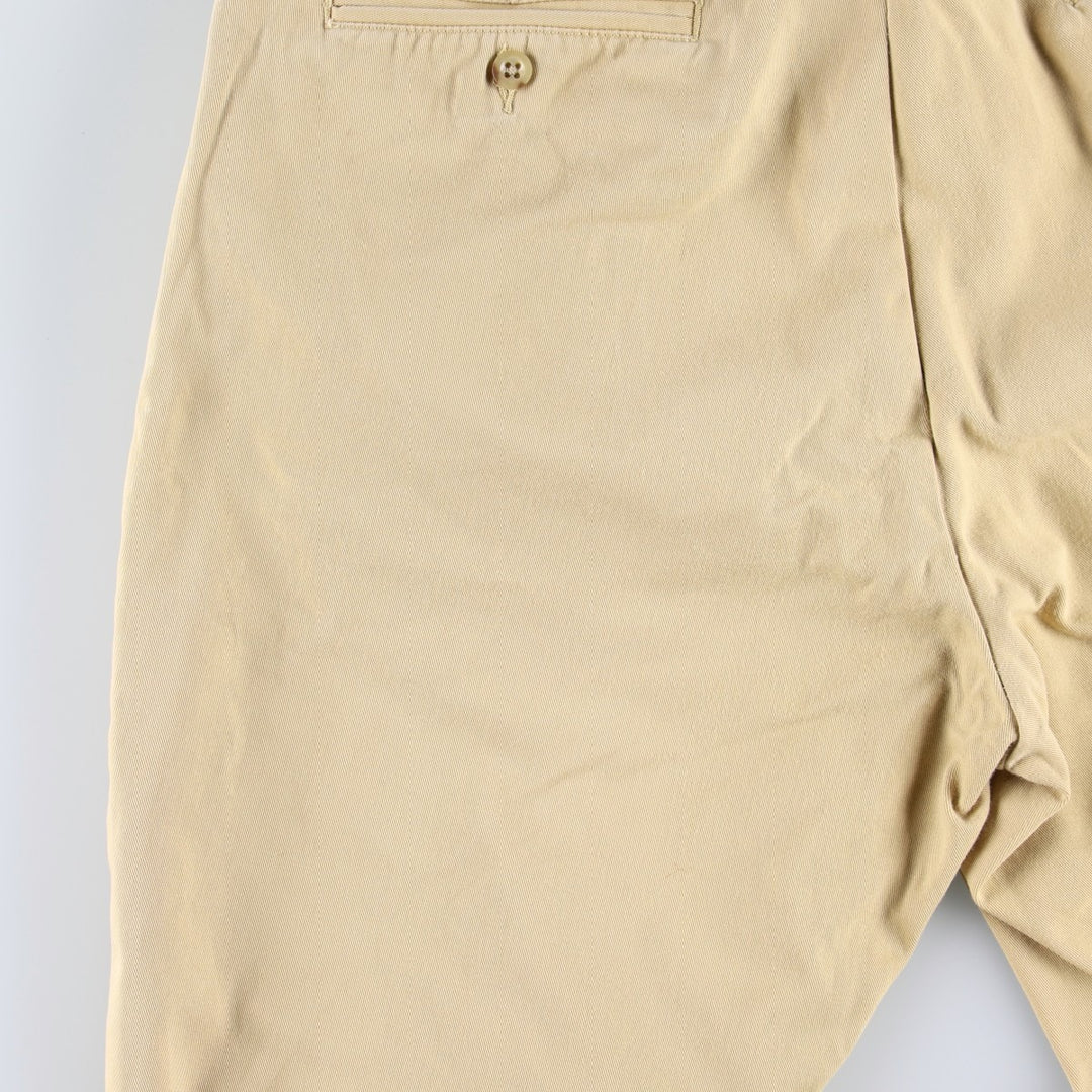 Ralph Lauren POLO by Ralph Lauren PROSPECT PANT Chino pants for men, equivalent to w35 cotton Beige type Vintage Second Hand