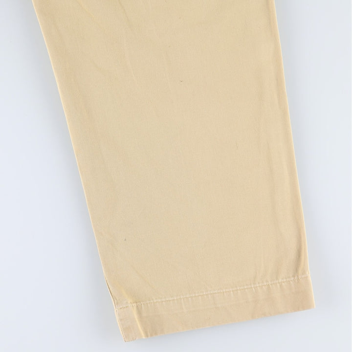 Ralph Lauren POLO by Ralph Lauren PROSPECT PANT Chino pants for men, equivalent to w35 cotton Beige type Vintage Second Hand