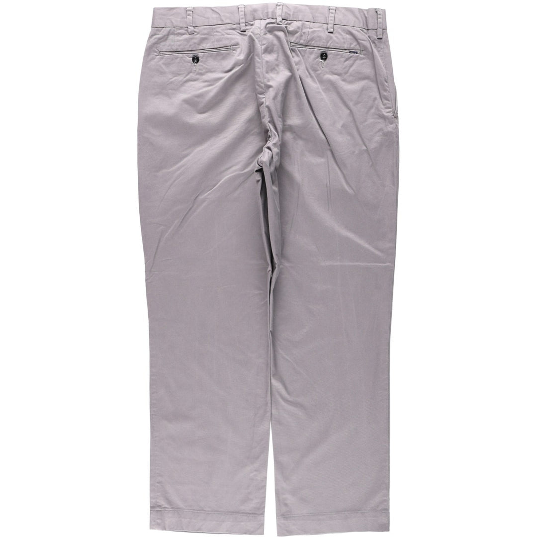 Ralph Lauren POLO RALPH LAUREN Stretch Classic Fit Chino Pants, Men's Size W36 (approx.) cotton gray type Vintage Second Hand