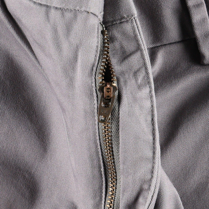 Ralph Lauren POLO RALPH LAUREN Stretch Classic Fit Chino Pants, Men's Size W36 (approx.) cotton gray type Vintage Second Hand