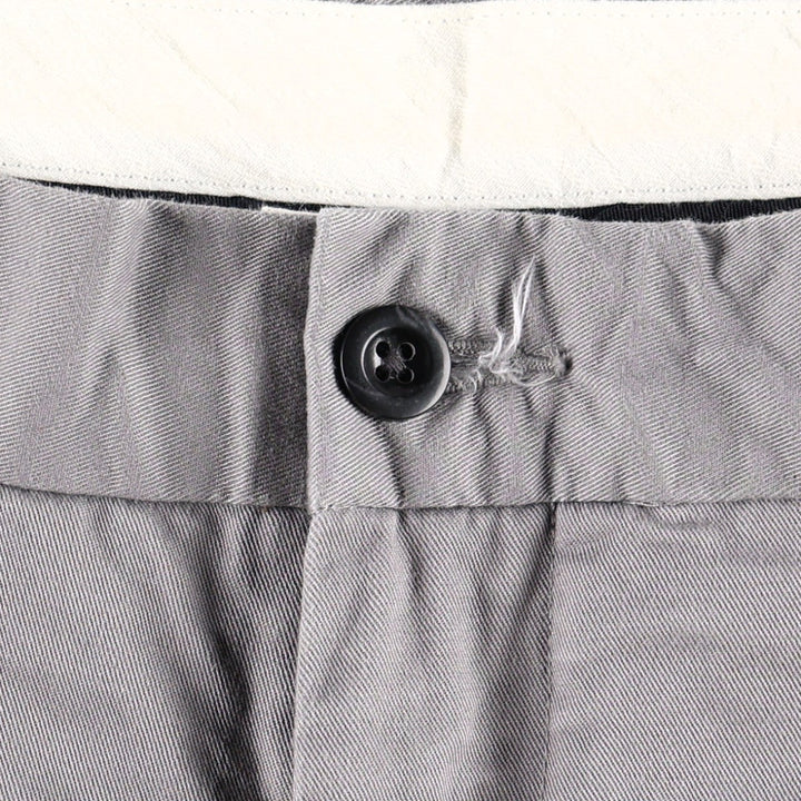 Ralph Lauren POLO RALPH LAUREN Stretch Classic Fit Chino Pants, Men's Size W36 (approx.) cotton gray type Vintage Second Hand