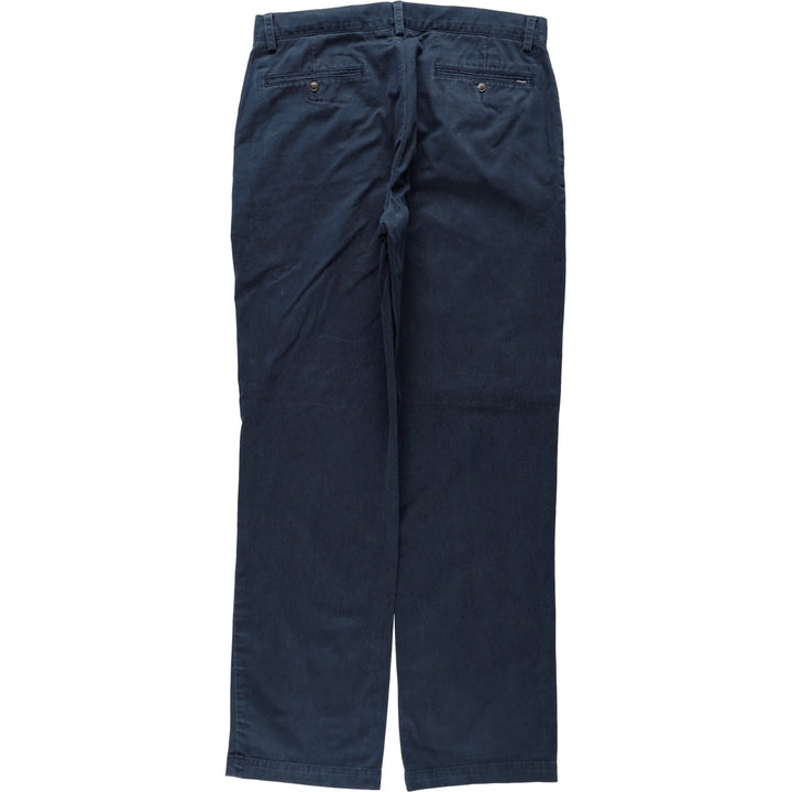 Ralph Lauren POLO RALPH LAUREN Relaxed Fit Chino Pants, Men's Size W35 (approx.) cotton navy blue type Vintage Second Hand