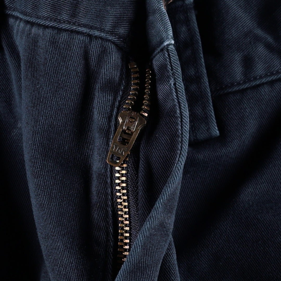 Ralph Lauren POLO RALPH LAUREN Relaxed Fit Chino Pants, Men's Size W35 (approx.) cotton navy blue type Vintage Second Hand