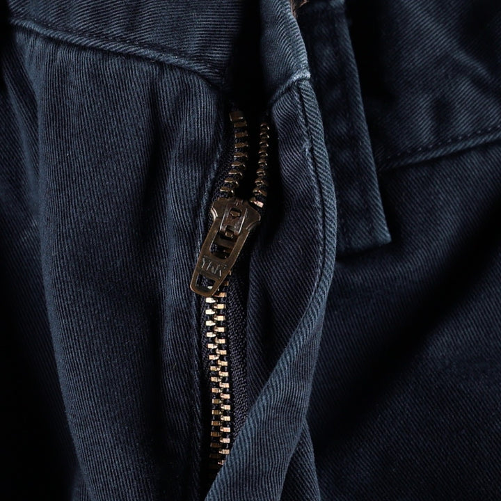Ralph Lauren POLO RALPH LAUREN Relaxed Fit Chino Pants, Men's Size W35 (approx.) cotton navy blue type Vintage Second Hand