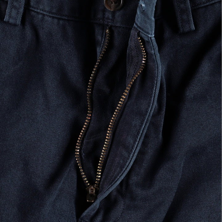 Ralph Lauren POLO RALPH LAUREN Relaxed Fit Chino Pants, Men's Size W35 (approx.) cotton navy blue type Vintage Second Hand