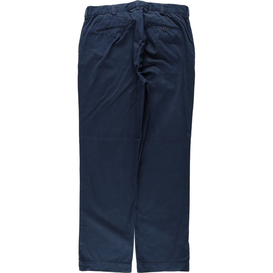 Ralph Lauren POLO by Ralph Lauren Chino Pants Men's W37 cotton navy blue type Vintage Second Hand