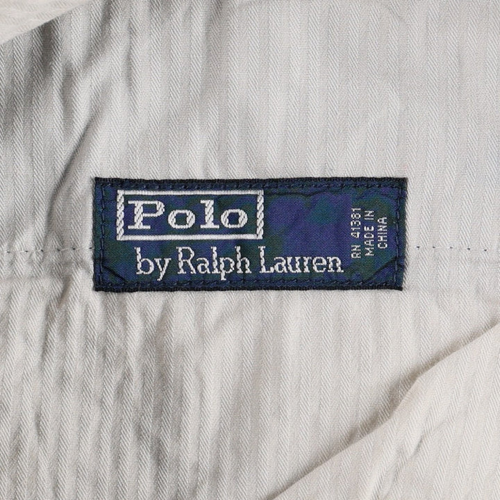 Ralph Lauren POLO by Ralph Lauren Chino Pants Men's W37 cotton navy blue type Vintage Second Hand