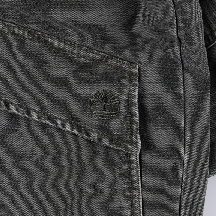 2000'S Timberland Weathergear Duck Work Jacket, Men's Size L (approx.) cotton gray type Vintage Second Hand