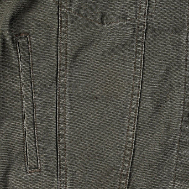 Eddie Bauer Cotton Jacket, Men's Size L cotton Khaki type Vintage Second Hand