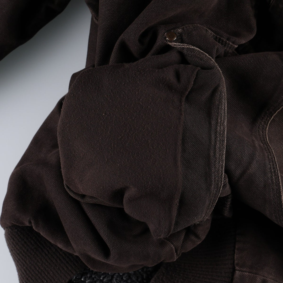 Levi's Duck Full-Zip Hoodie, Men's Size L (approx.) cotton brown type Vintage Second Hand