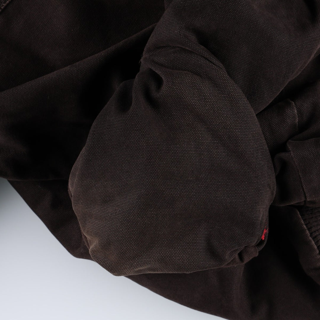 Levi's Duck Full-Zip Hoodie, Men's Size L (approx.) cotton brown type Vintage Second Hand