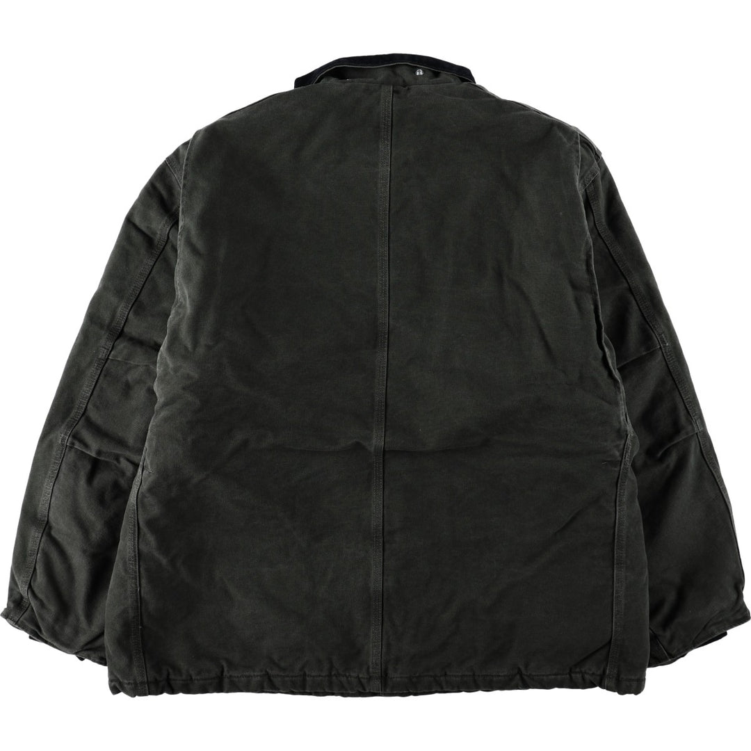 Carhartt Traditional Padded Duck Work Jacket, Men's XXL cotton green type Vintage Second Hand
