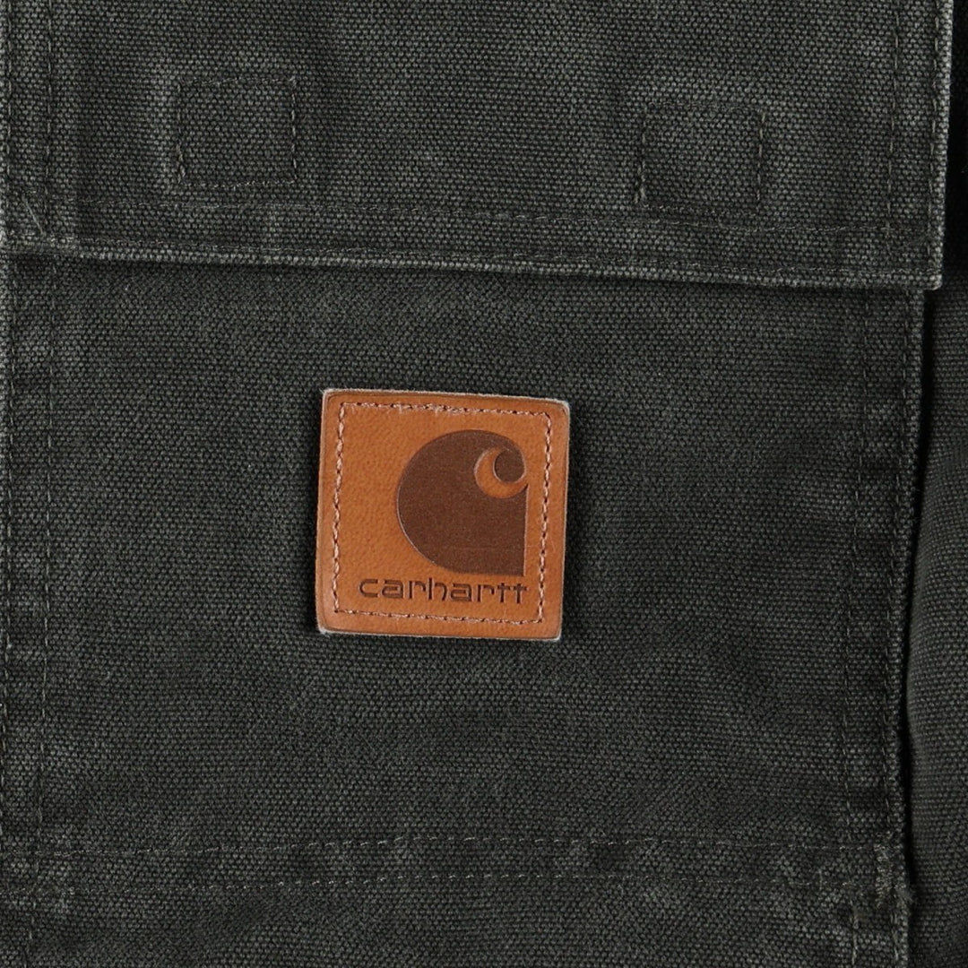 Carhartt Traditional Padded Duck Work Jacket, Men's XXL cotton green type Vintage Second Hand