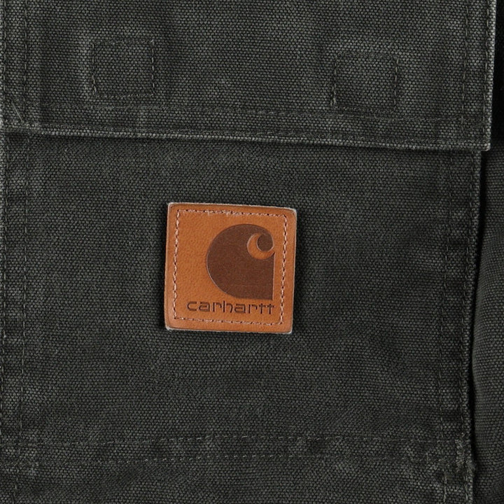Carhartt Traditional Padded Duck Work Jacket, Men's XXL cotton green type Vintage Second Hand