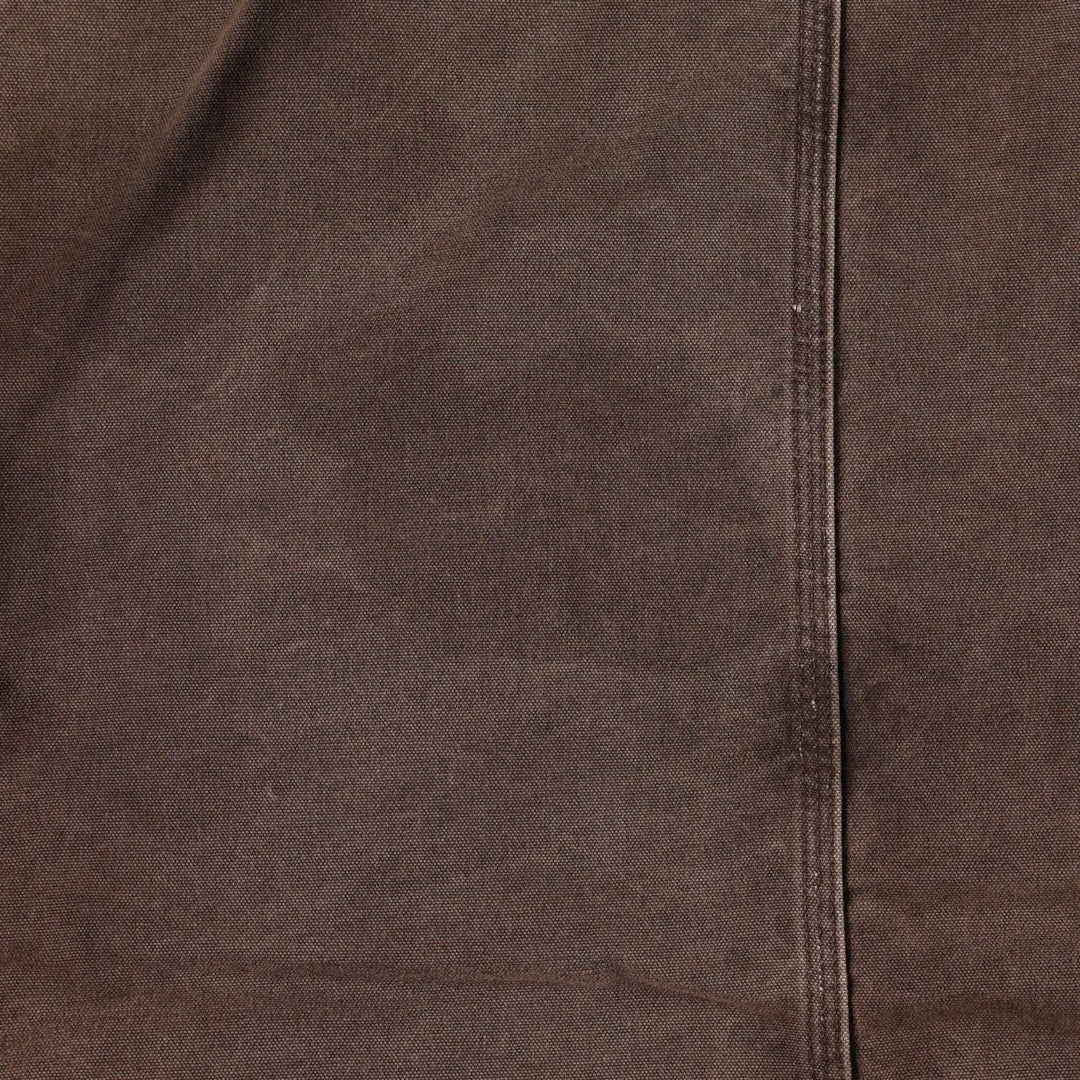 Carhartt Traditional Coat, Padded Duck Full-Zip Hoodie, Made in USA, Men's Size XL (approx.) cotton brown type Vintage Second Hand