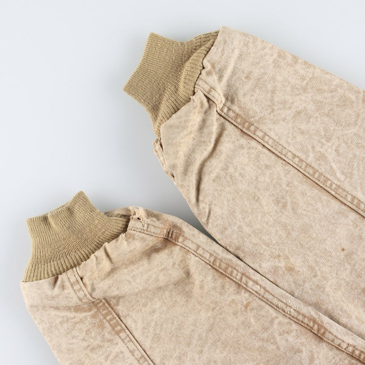 Carhartt Active Jacket Duck Full Zip Hoodie Men's XXL unclear Beige type Vintage Second Hand