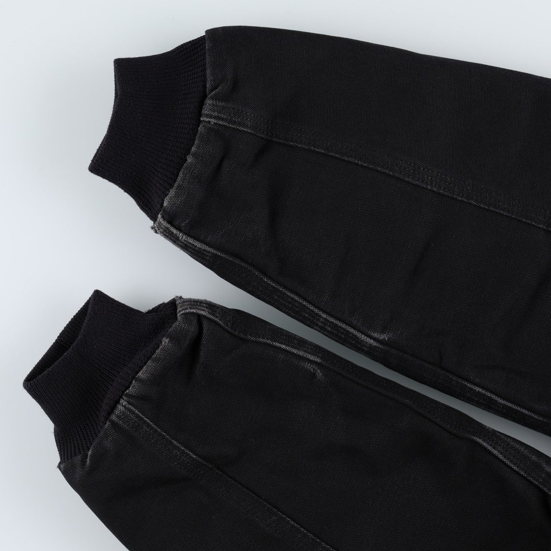 Carhartt Active Jacket, Padded, Duck Full-Zip Hoodie, Men's Size S (approx.) cotton black type Vintage Second Hand