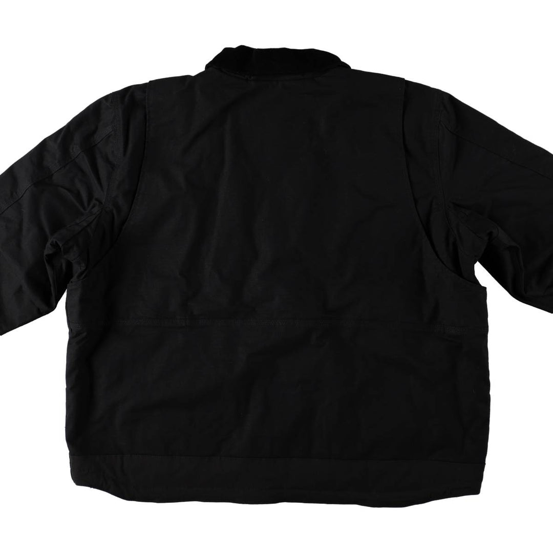 Carhartt FULL SWING padded work jacket, men's size XXL equivalent. cotton black type Vintage Second Hand