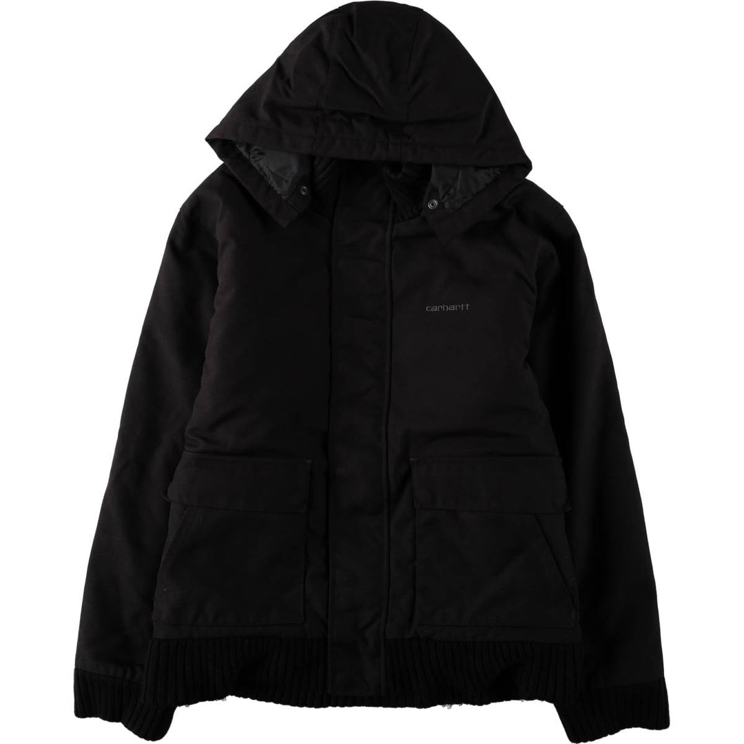 Carhartt Ranger Jacket, padded work jacket, men's size L. Nylon black type Vintage Second Hand