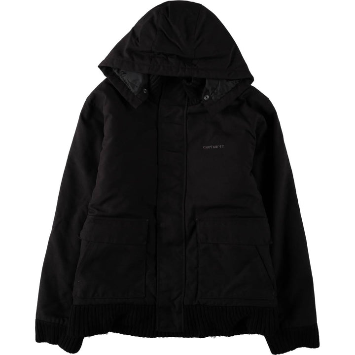Carhartt Ranger Jacket, padded work jacket, men's size L. Nylon black type Vintage Second Hand