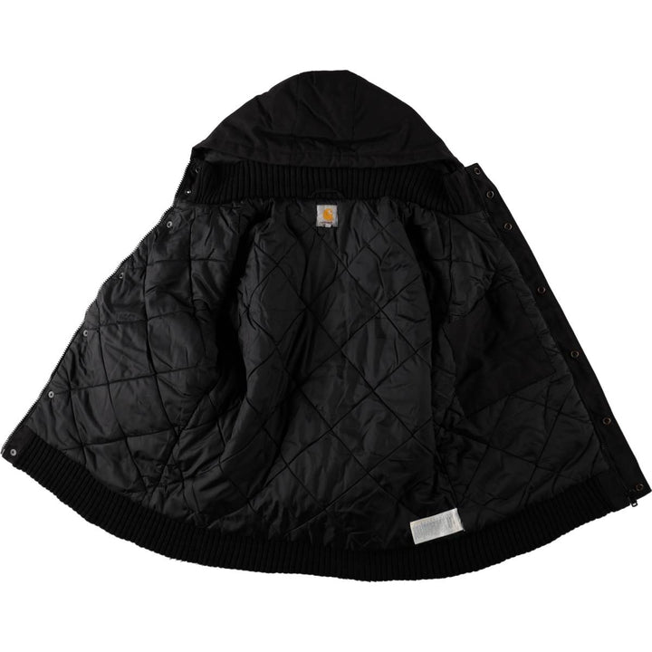 Carhartt Ranger Jacket, padded work jacket, men's size L. Nylon black type Vintage Second Hand