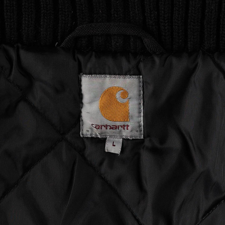 Carhartt Ranger Jacket, padded work jacket, men's size L. Nylon black type Vintage Second Hand