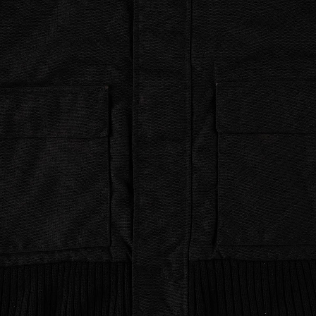Carhartt Ranger Jacket, padded work jacket, men's size L. Nylon black type Vintage Second Hand