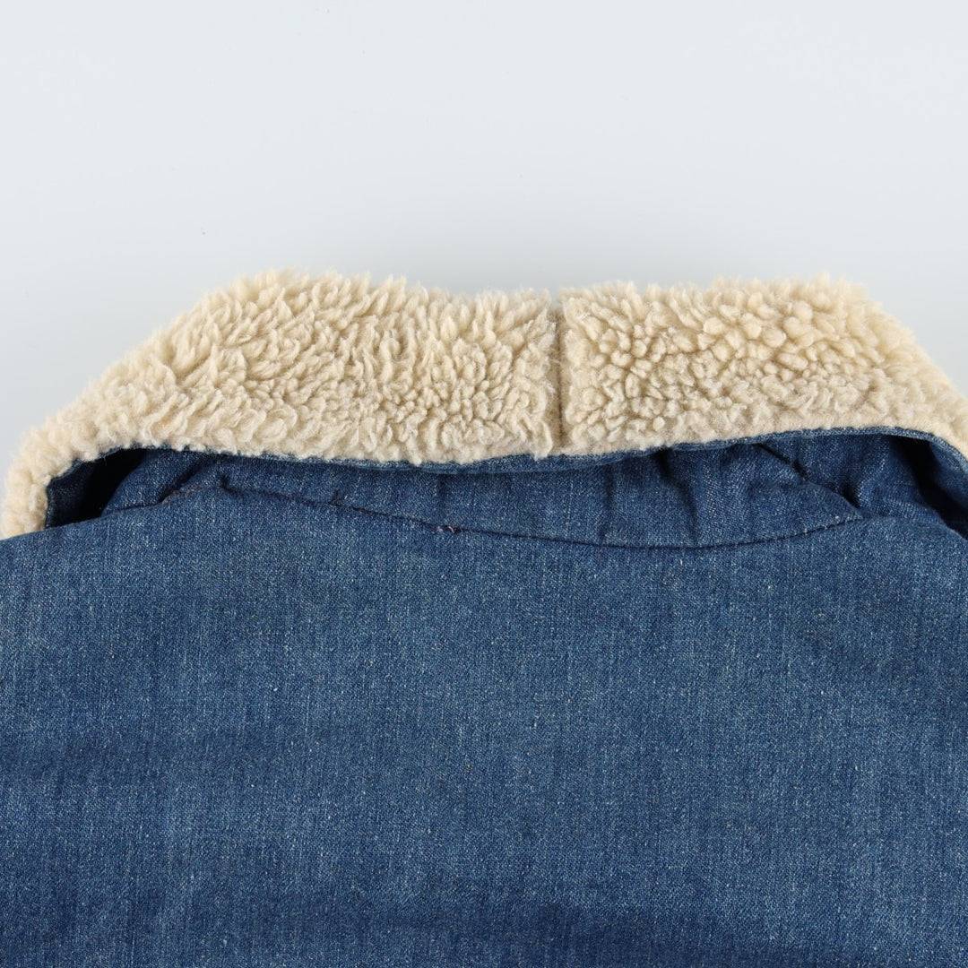 Levi's Padded Denim Jacket, Men's Size XL cotton blue type Vintage Second Hand