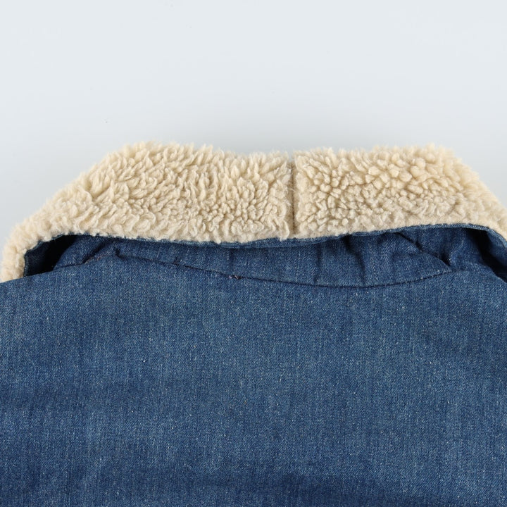 Levi's Padded Denim Jacket, Men's Size XL cotton blue type Vintage Second Hand
