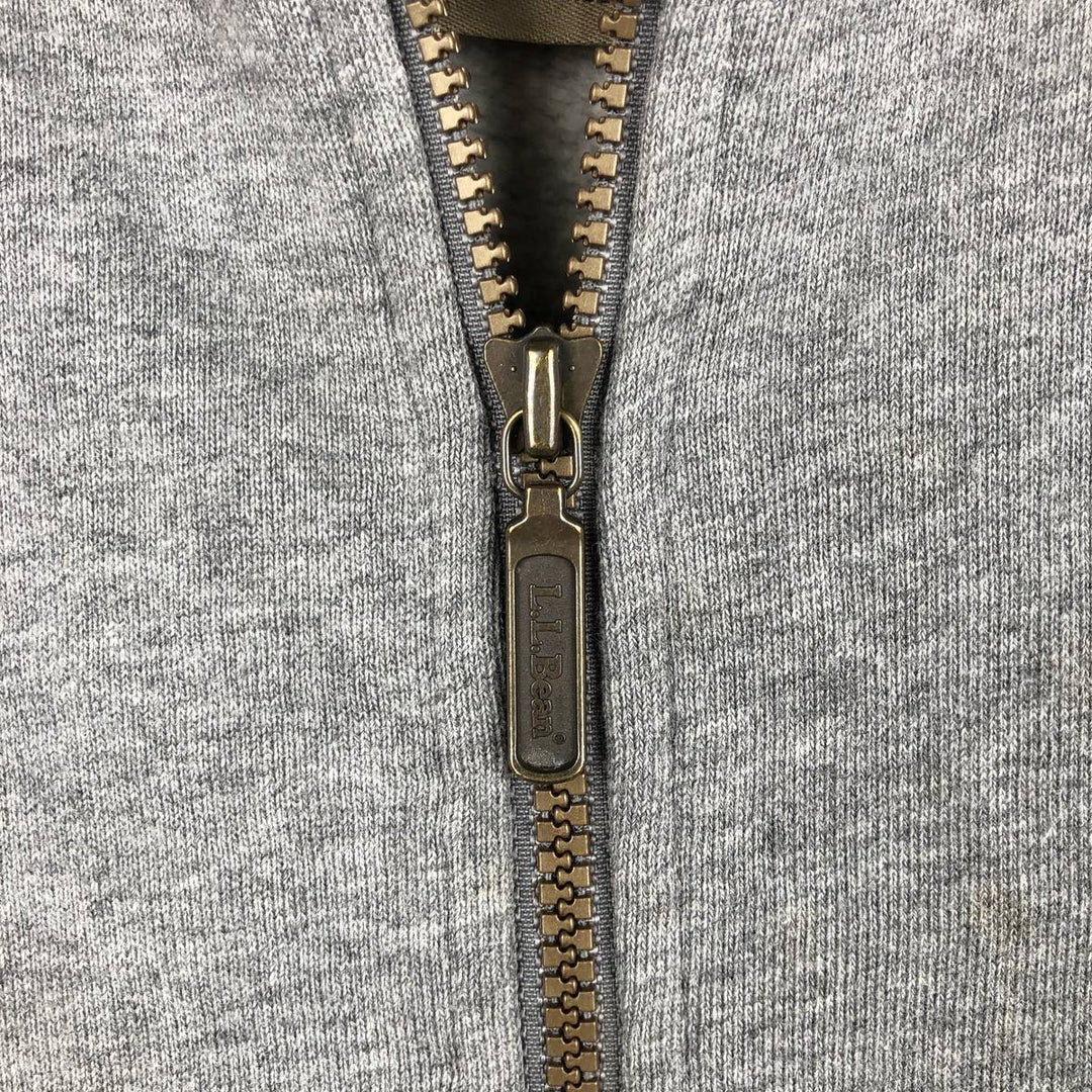 LLBean LLBean Sweat Full Zip Hoodie Men's XL cotton gray type Vintage Second Hand