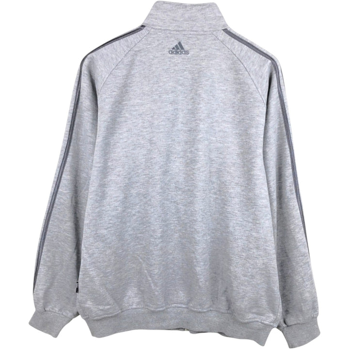 Adidas full-zip sweatshirt, men's size XL unclear gray type Vintage Second Hand