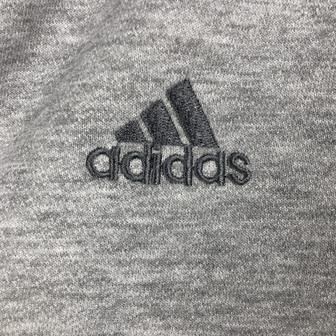 Adidas full-zip sweatshirt, men's size XL unclear gray type Vintage Second Hand