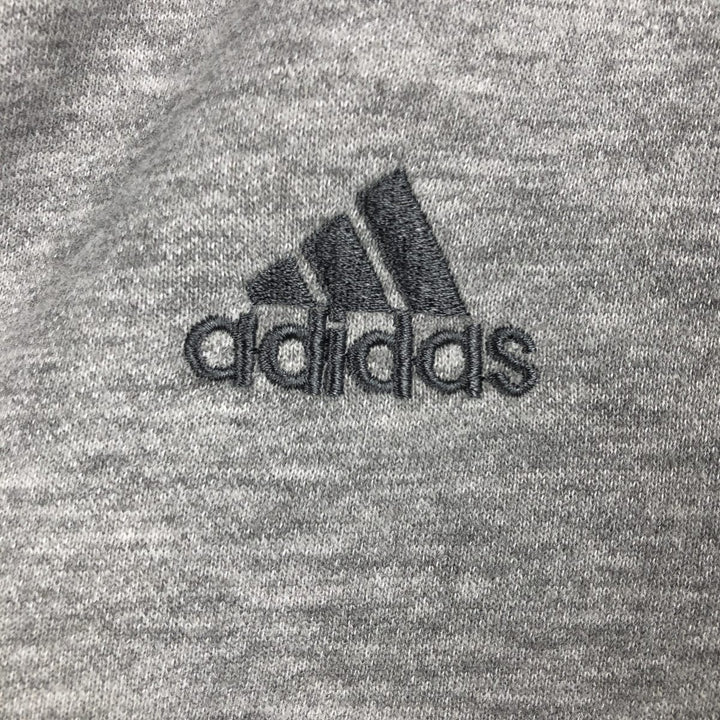 Adidas full-zip sweatshirt, men's size XL unclear gray type Vintage Second Hand