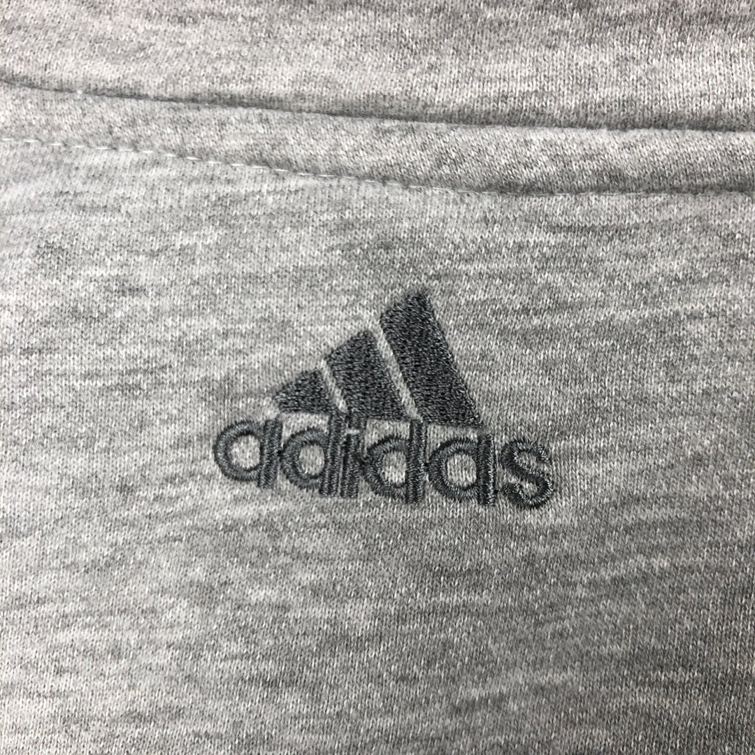 Adidas full-zip sweatshirt, men's size XL unclear gray type Vintage Second Hand