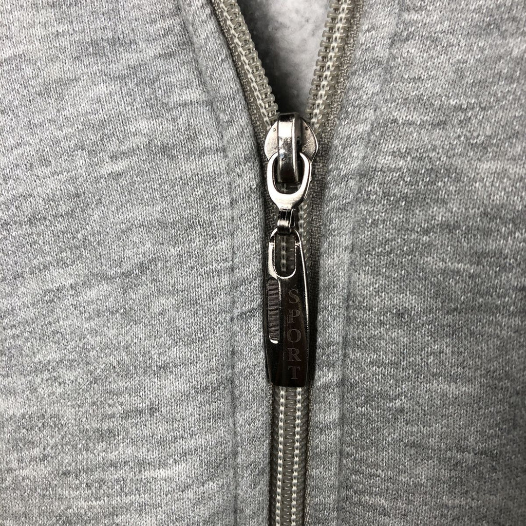 Adidas full-zip sweatshirt, men's size XL unclear gray type Vintage Second Hand