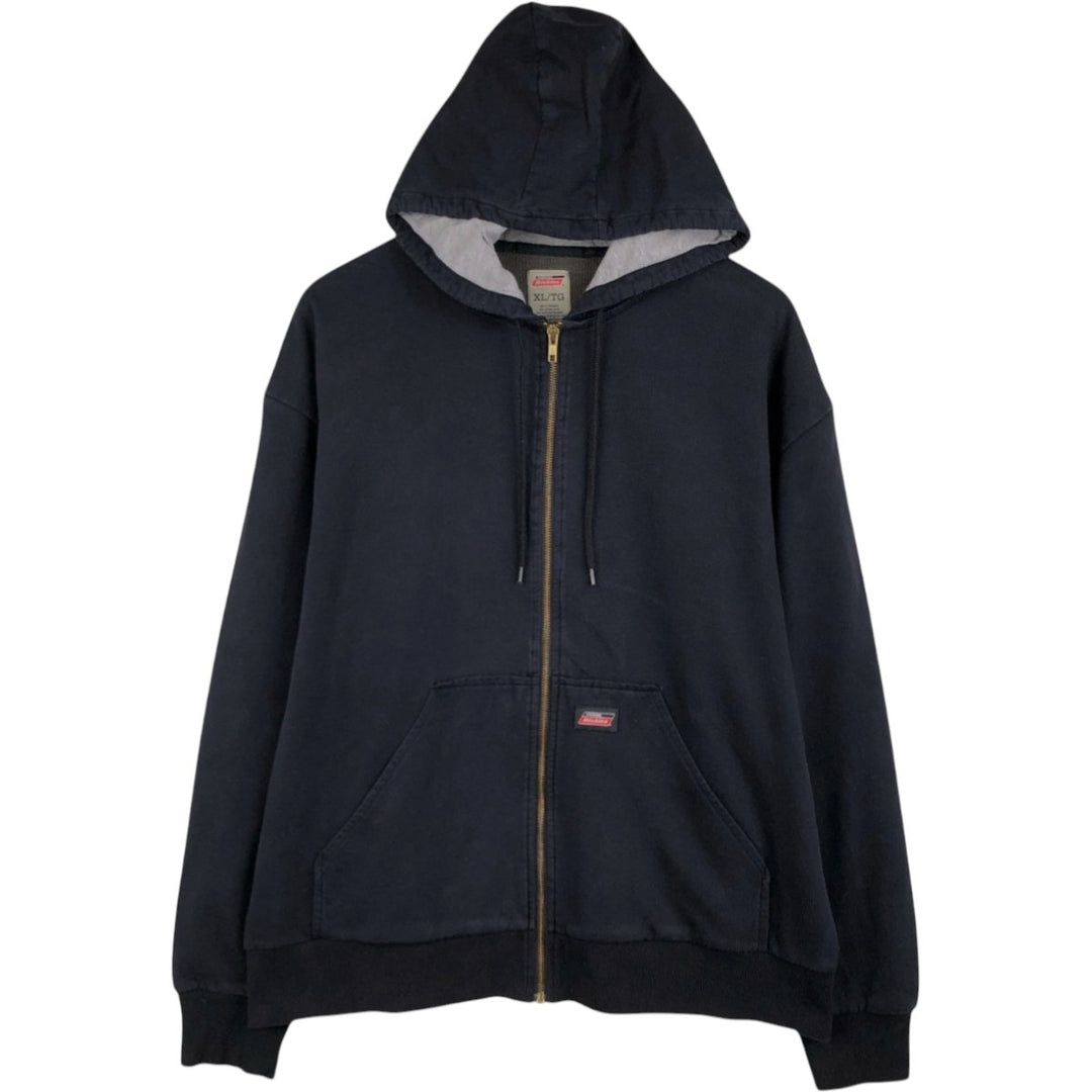 Dickies Sweat Full Zip Hoodie Men's XL cotton black type Vintage Second Hand