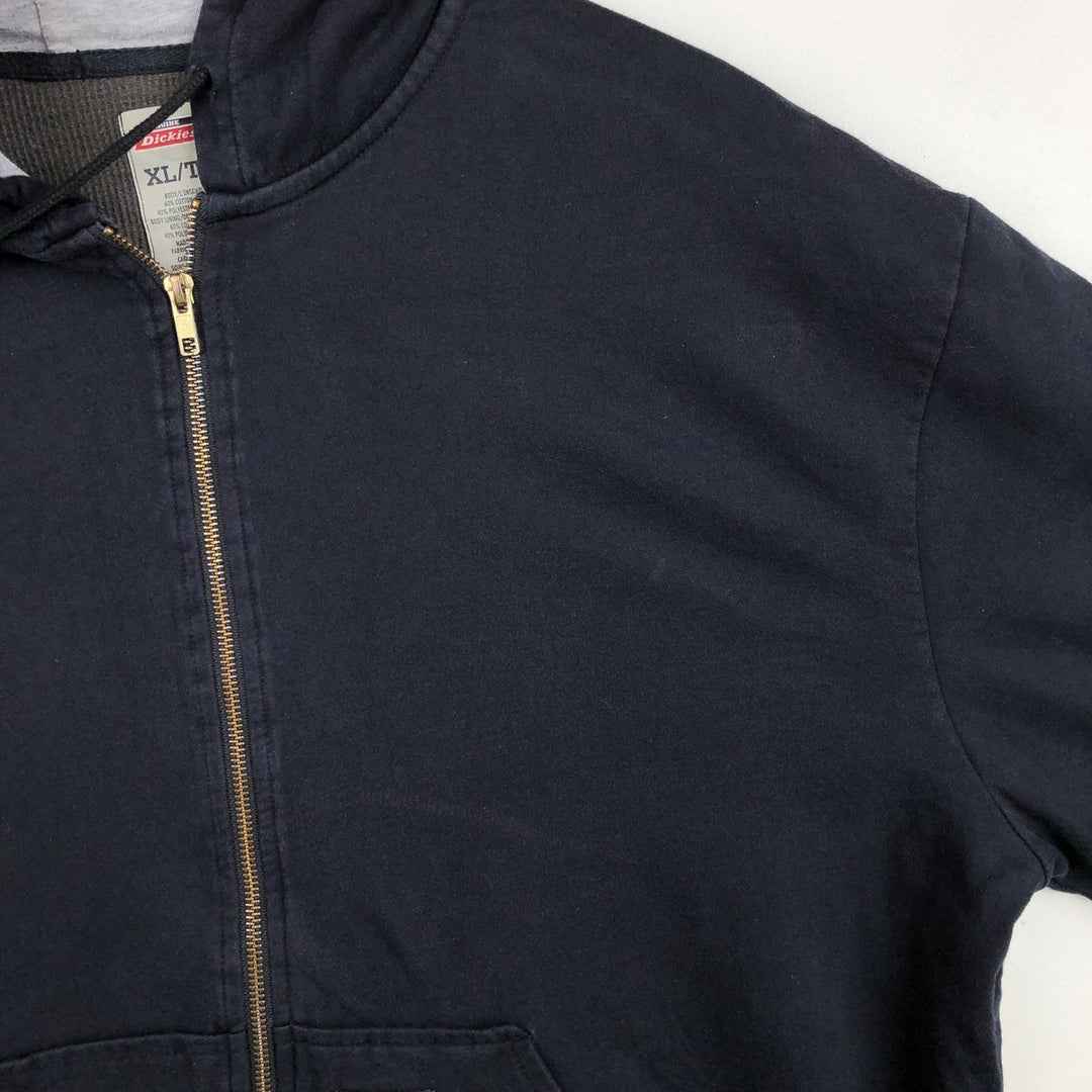 Dickies Sweat Full Zip Hoodie Men's XL cotton black type Vintage Second Hand