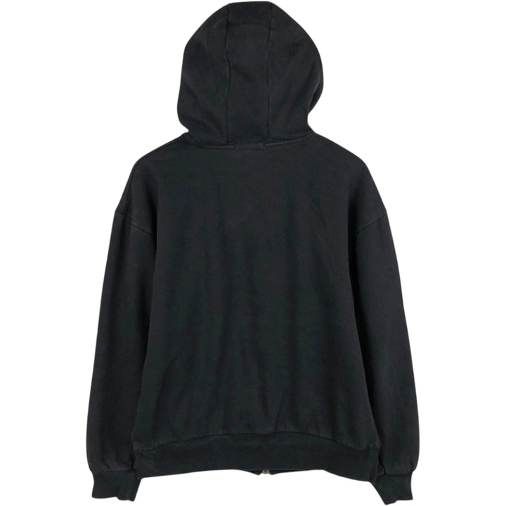 Dickies Sweat Full Zip Hoodie Men's L size cotton black type Vintage Second Hand