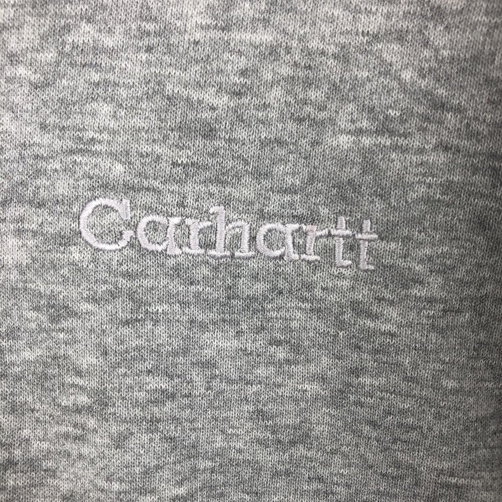 Carhartt Sweat Full Zip Hoodie Men's L size cotton gray type Vintage Second Hand
