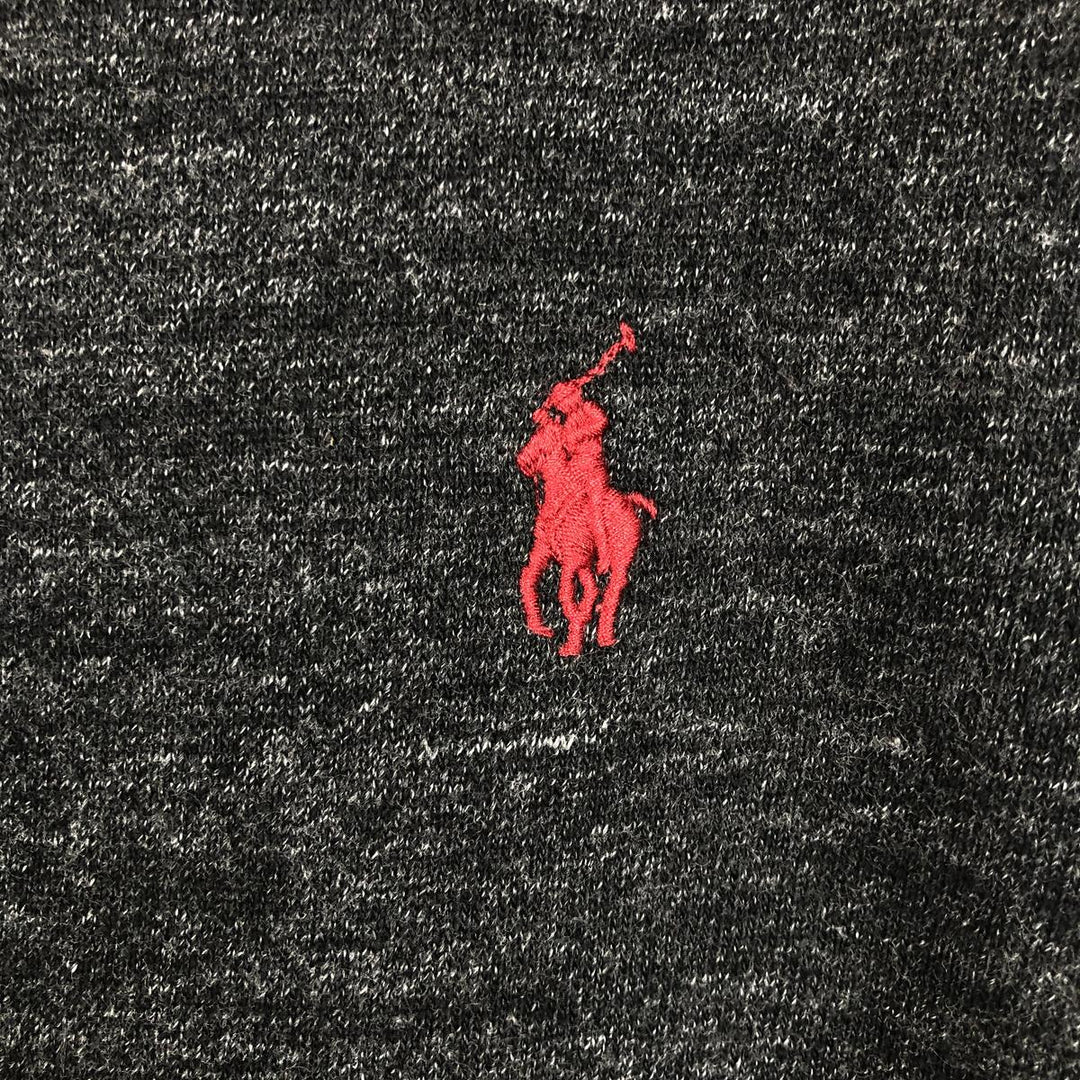 Ralph Lauren POLO RALPH LAUREN Sweat Full Zip Hoodie Men's XXL cotton black type Vintage Second Hand