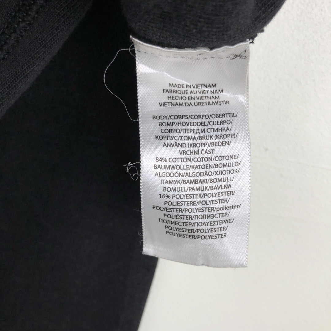 2000'S Ralph Lauren POLO RALPH LAUREN Full-Zip Sweatshirt Hoodie, Men's Size L (approx.) cotton black type Vintage Second Hand