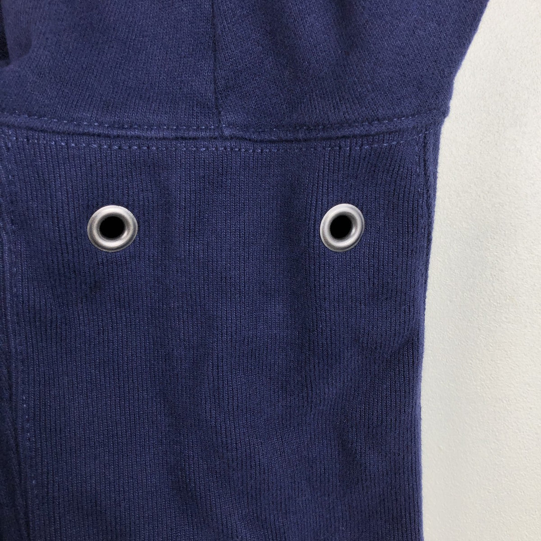 Ralph Lauren POLO by Ralph Lauren Stars and Stripes Big Pony Full-Zip Sweatshirt (Men's XL equivalent) cotton navy blue type Vintage Second Hand