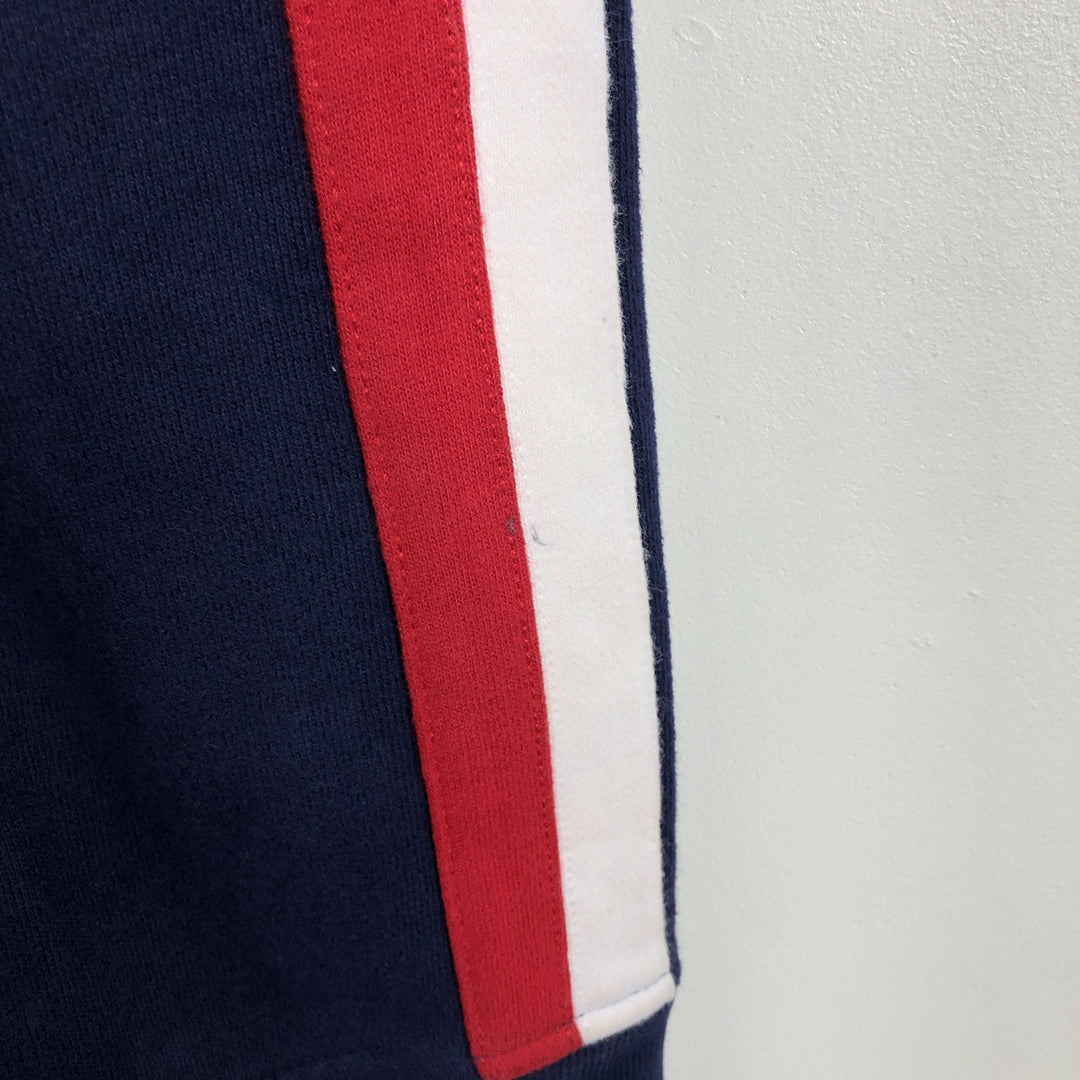 Ralph Lauren POLO by Ralph Lauren Stars and Stripes Big Pony Full-Zip Sweatshirt (Men's XL equivalent) cotton navy blue type Vintage Second Hand