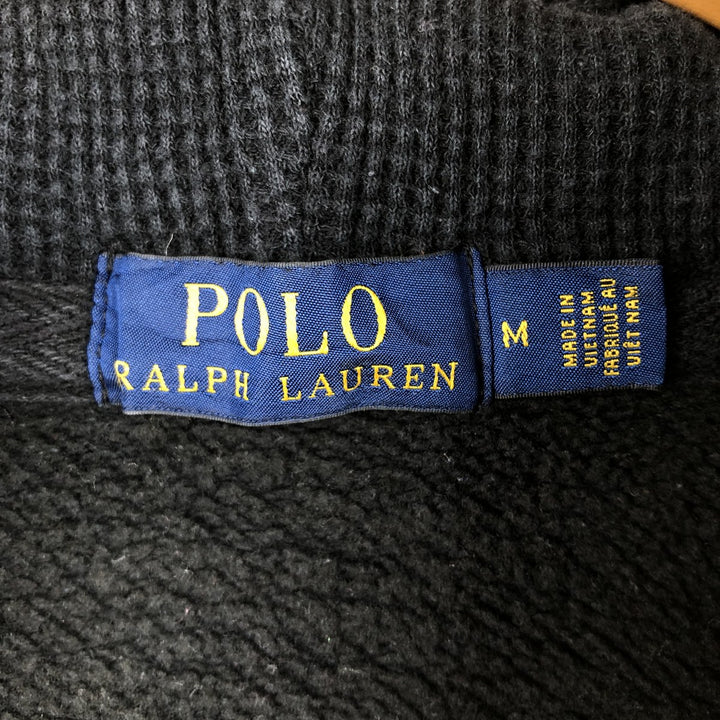 Ralph Lauren POLO RALPH LAUREN Sweat Full Zip Hoodie Men's M cotton black type Vintage Second Hand