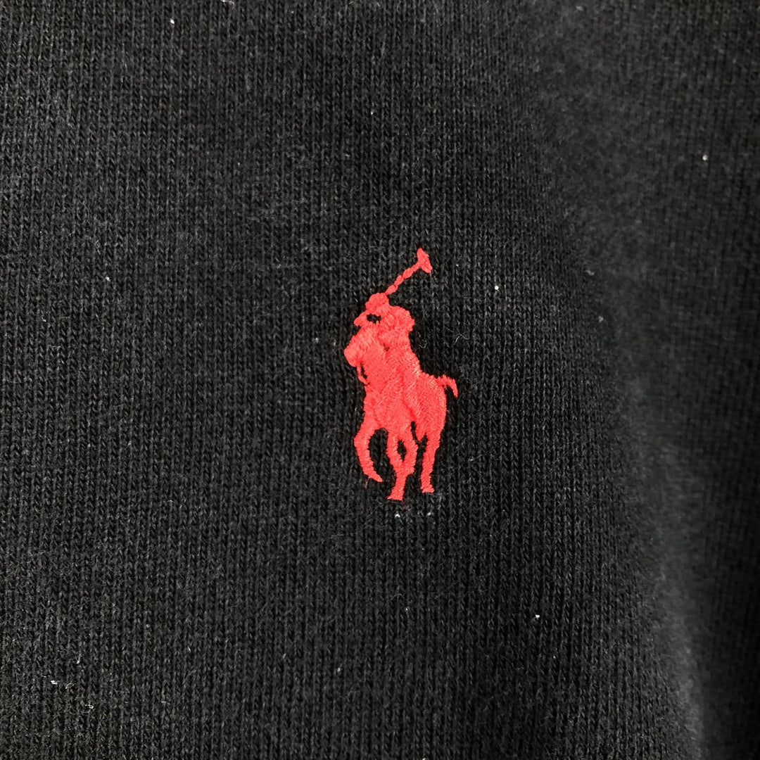 Ralph Lauren POLO RALPH LAUREN Sweat Full Zip Hoodie Men's M cotton black type Vintage Second Hand